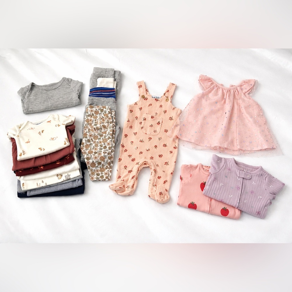 Size 0-3 Months Baby Girl Essentials 🩷✨